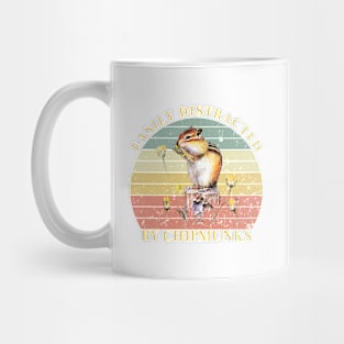 Easily Distracted By Chipmunks Mug